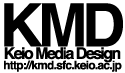 a logo mark of Keio Media Design